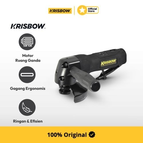 Krisbow Gerinda Air Angle Grinder 4 Inci 10000 Rpm