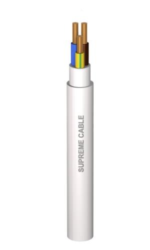 Kabel Listrik NYM 3 X 2.5 mm2 100 meter/roll (nym 3x2,5 3x2,5mm Putih)