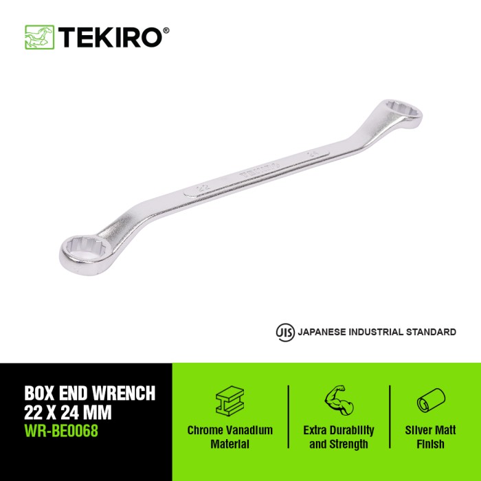 TEKIRO KUNCI RING 22 X 24 MM /KUNCI RING / TOOLS - ALAT PERKAKAS