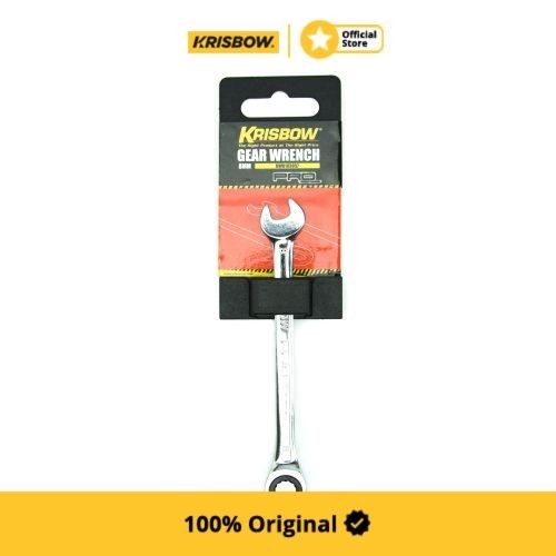 Krisbow Kunci Ring Ratchet Gear Wrench 8Mm