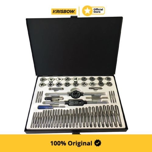 Krisbow Set Tap & Die M3-M12 40ea Ortdm0312a