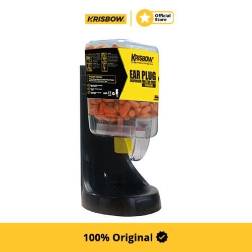 Krisbow Pelindung Telinga Ear Plug Pu 250 Pr W/Dispenser
