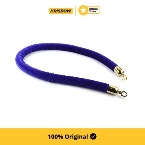 Krisbow Handrail Tali Tiang Antrian - Biru