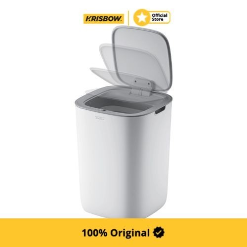 Krisbow Tempat Sampah Sensor Bin Gerak 12 L - Putih Frtb12W4