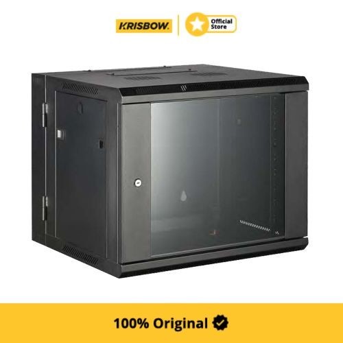 Krisbow Kabinet Dinding Double Section Cabinet - Hitam