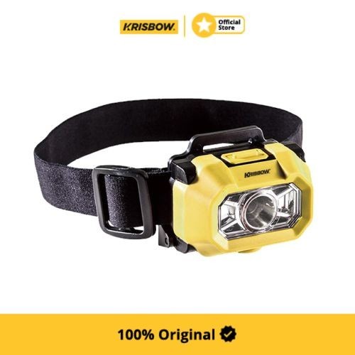 Krisbow Senter Kepala Explosion Proof Head Lamp 3Xaaa
