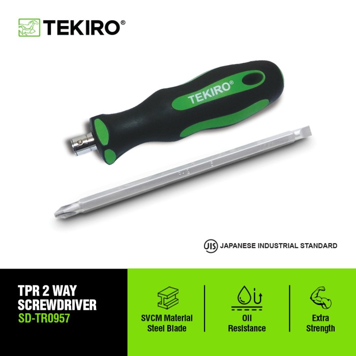 TEKIRO OBENG TPR 2 WAY 125 MM /OBENG TPR / TOOLS - ALAT PERKAKAS