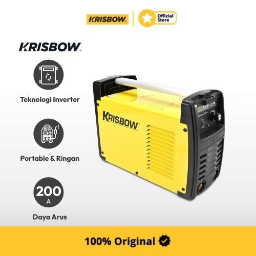 Krisbow Mesin Las Inverter Stick Welding 200A 1Ph Vrsd20