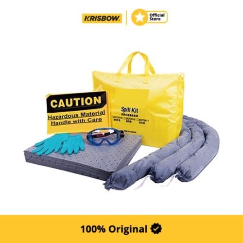 Krisbow Portable Spill Kit 43 Ltr - Abu-Abu