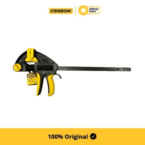 Krisbow Bar Clamp Klem Penjepit Kayu Quick Release 30 Cm