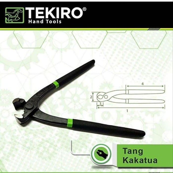 TEKIRO TOWER PINCER - TANG KAKATUA 9 INCH