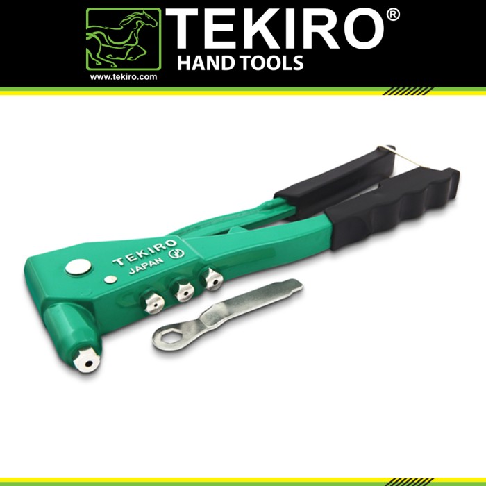 Tekiro Hand Riveter (Tang Rivet) 7"