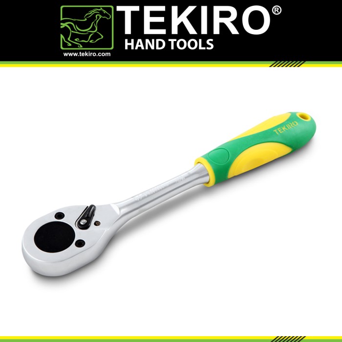 Tekiro Ratchet Handle Kuning Hijau 1/2 X 10"