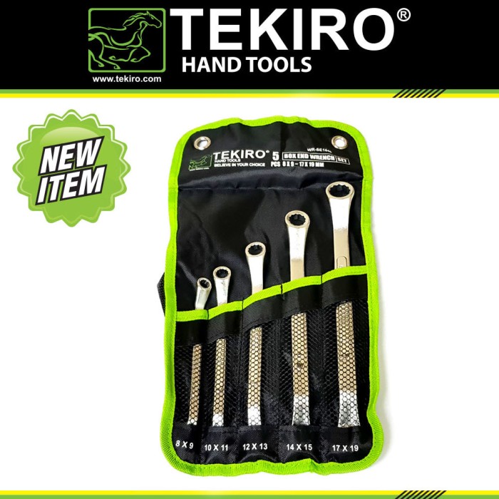 TEKIRO KUNCI RING SET 05 PCS /KUNCI RING SET / TOOLS - ALAT PERKAKAS