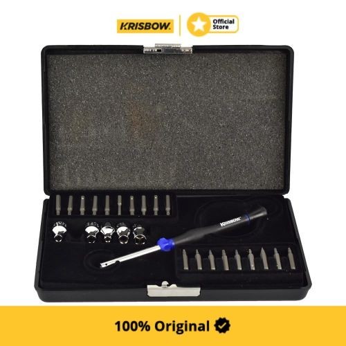 Krisbow Set Bit & Soket 26 Pcs