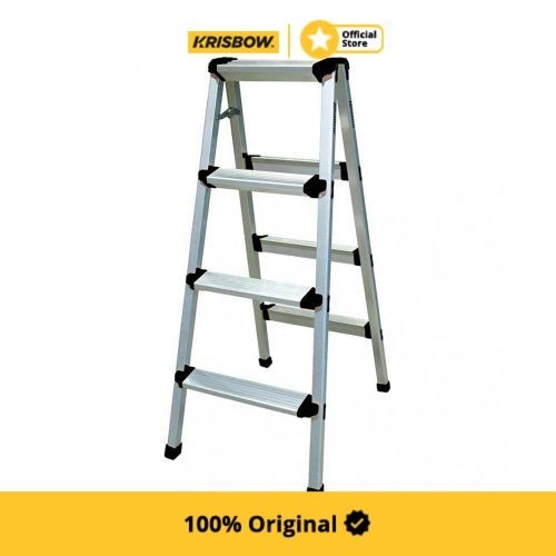 Krisbow Ladder Step Tangga Aluminium 5 Step 1.3 Mtr
