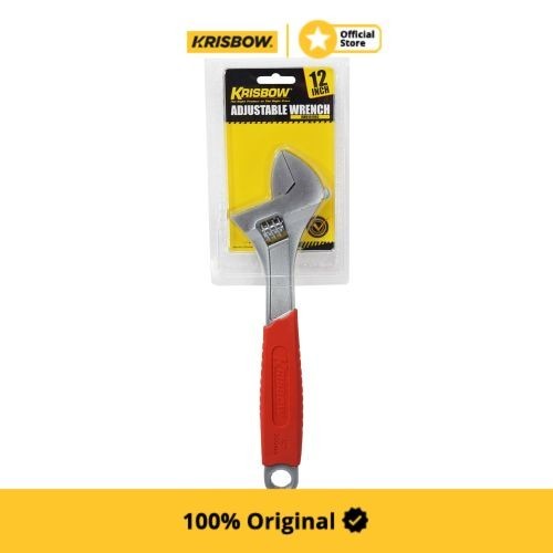 Krisbow Adj Wrench Kunci Inggris Softgrip 30 Cm Lraws12