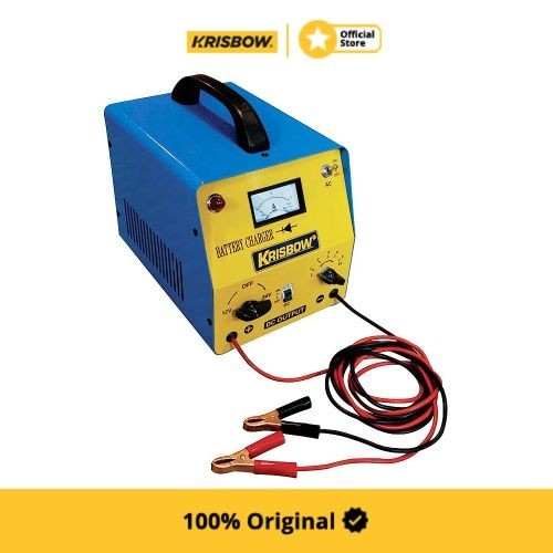 Krisbow Battery Charger Aki Mobil 30A 12V/24V Erbc30