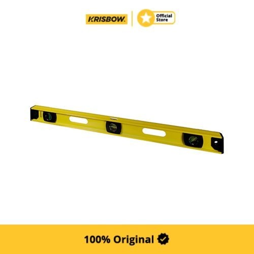 Krisbow Spirit Level Waterpass 100 Cm Lrls100 - Kuning