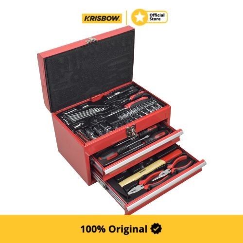 Krisbow Mechanic Tool Kit Set Perkakas Mekanik Advance 69Pcs