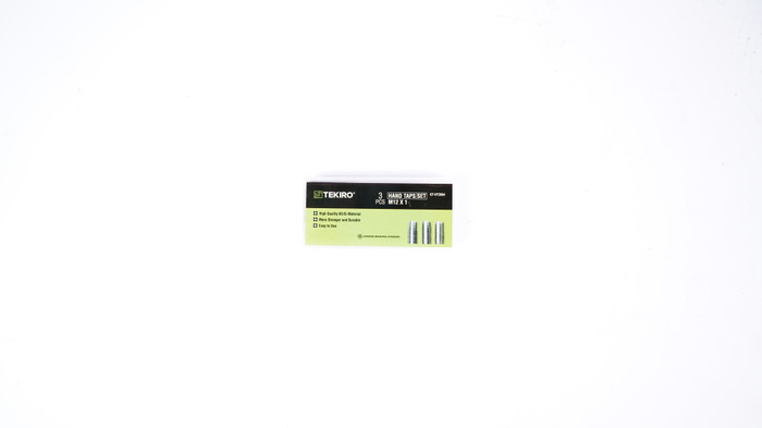 TEKIRO HAND TAPS SET 3 PCS M16 X 1.75