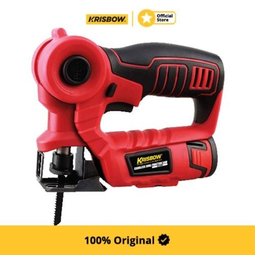 Krisbow Mesin Gergaji Jigsaw Dual Function Saw 12v Ircds12