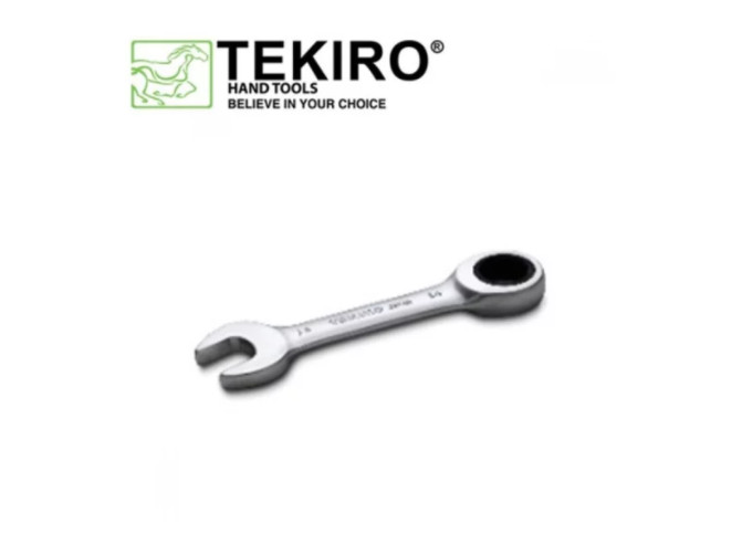 TEKIRO KUNCI RING PAS RATCHET PENDEK 17 MM / RING PAS RATCHET / TOOLS