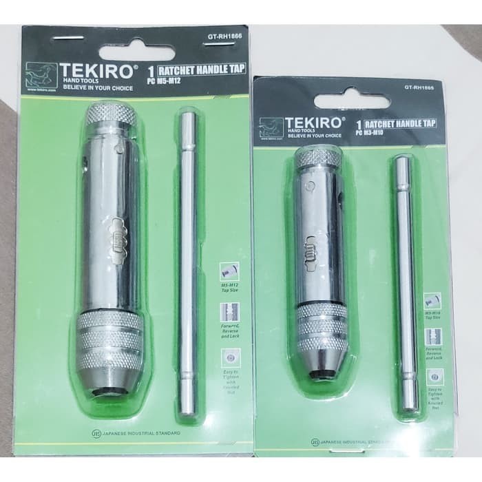 TEKIRO GAGANG TAP RATCHET M5-M12 / TOOLS / PERKAKAS