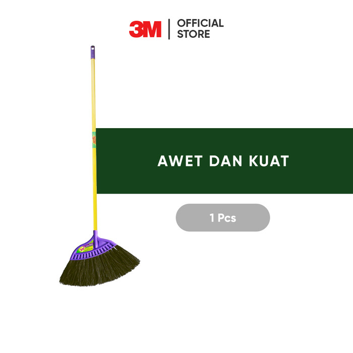 Scotch -Brite 3M Sapu Ijuk Kuat dan Ringan Tidak Mu