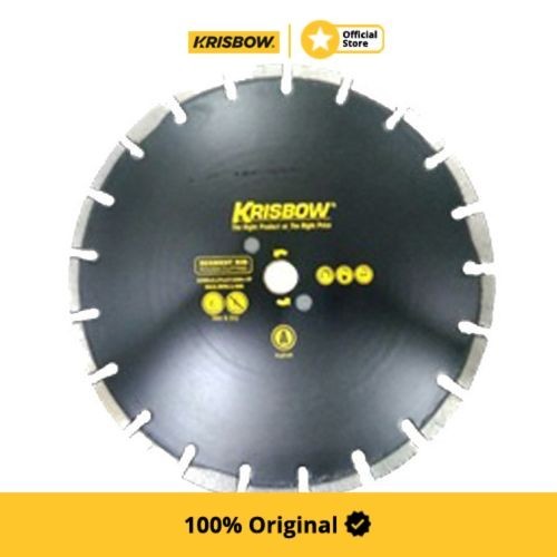 Krisbow Diamond Cut Wheel Mata Gerinda Potong Beton 14 Inci