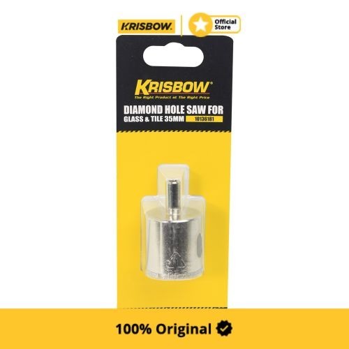 Krisbow Mata Bor Kaca Diamond Hole Saw 35 Mm Irads35
