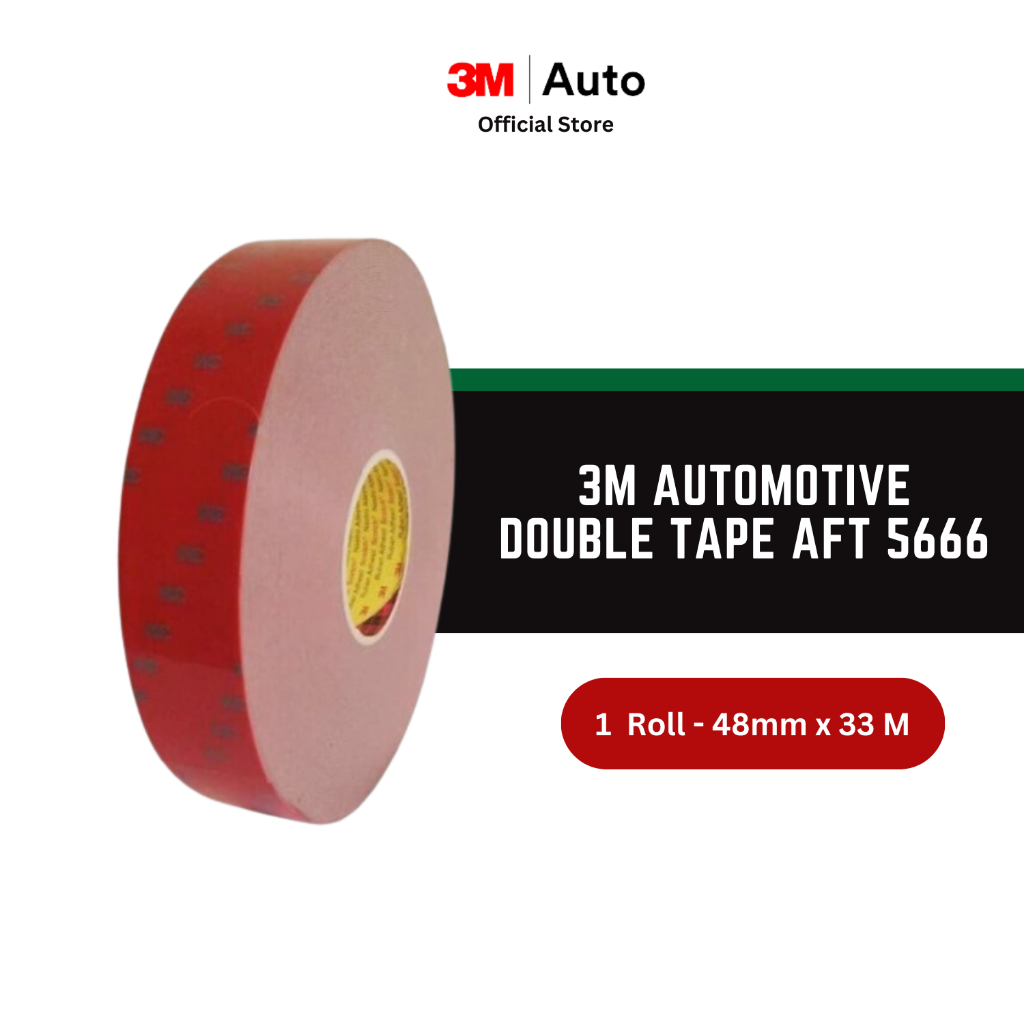3M AFT Acrylic Foam Tape 5666 - 1.1 mm - 48 mm x 3