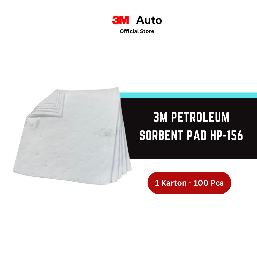 3M Petroleum Sorbent Pad HP-156 Environmental Safe