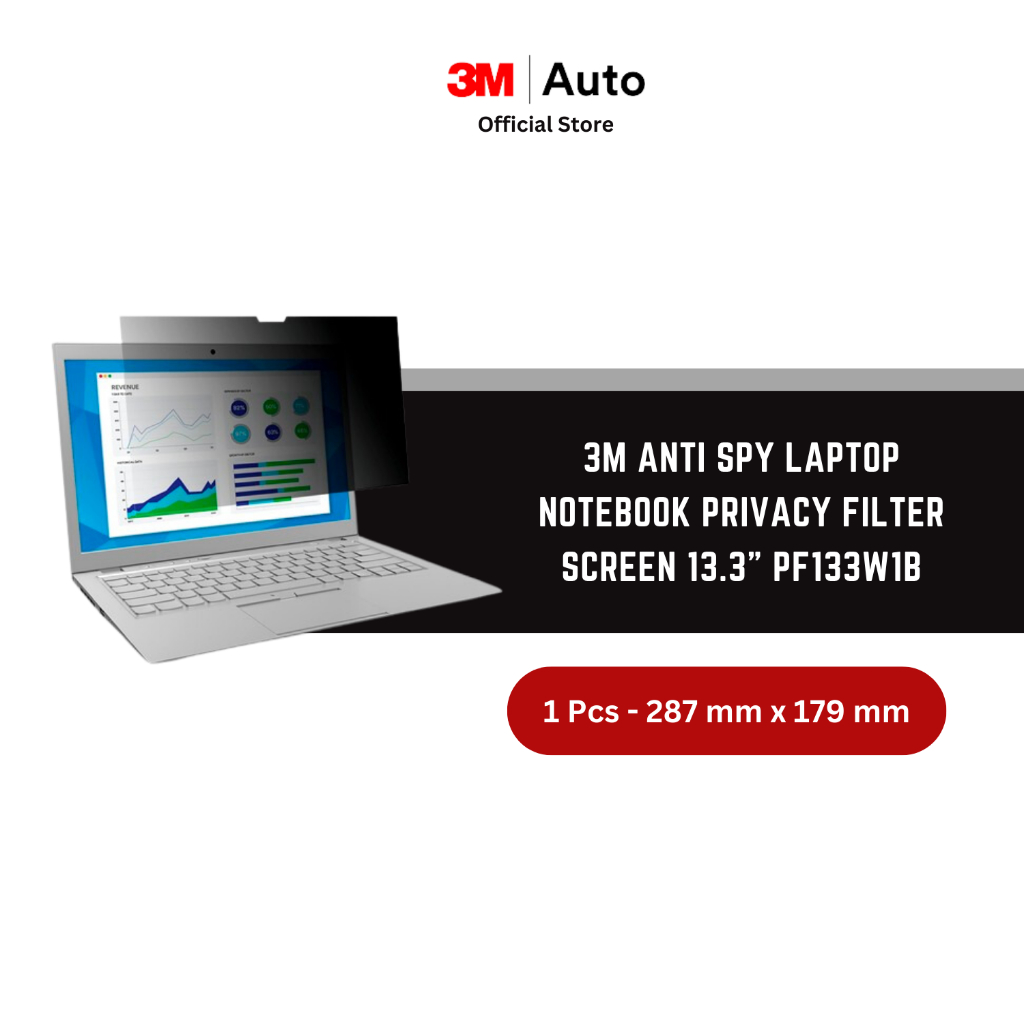 3M™ Anti Spy Laptop Notebook Privacy Filter Screen