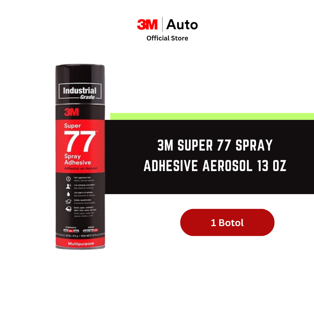 3M Super 77 Multipurpose Adhesive Aerosol - Lem Se